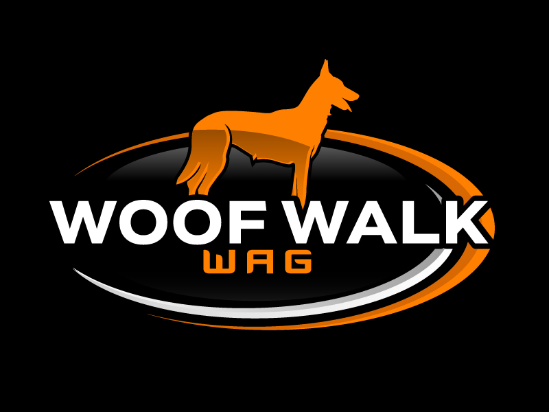 Woof Walk Wag logo design by ElonStark