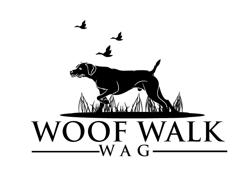 Woof Walk Wag logo design by ElonStark