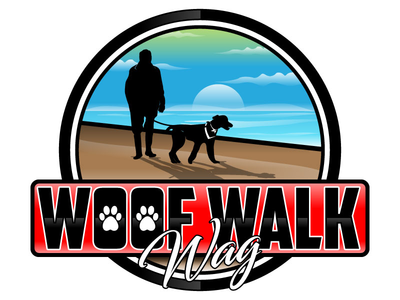 Woof Walk Wag logo design by Suvendu