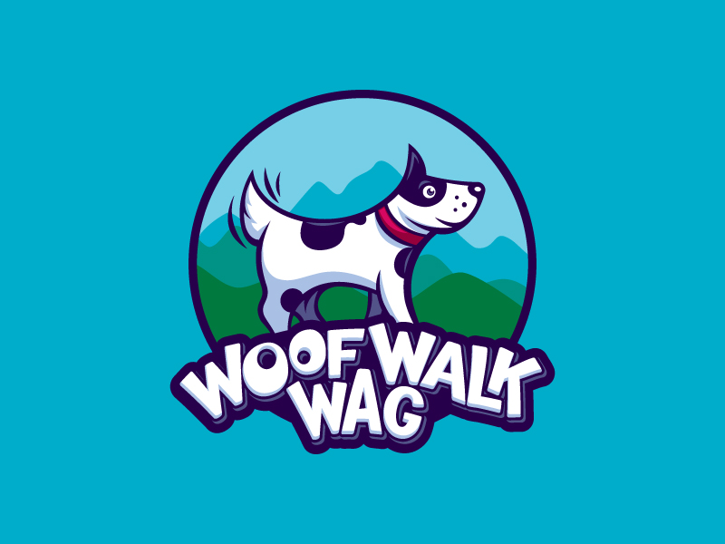 Woof Walk Wag logo design by Mithun Chakraborty