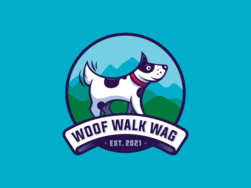 Woof Walk Wag logo design by Mithun Chakraborty