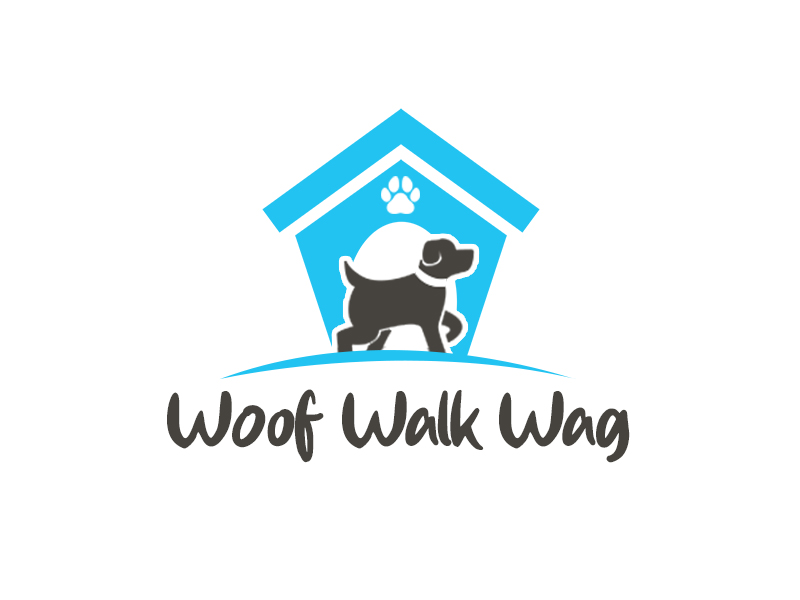 Woof Walk Wag logo design by kunejo