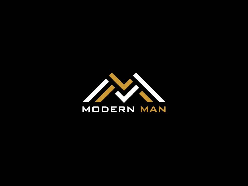 Modern Man logo design by alfais