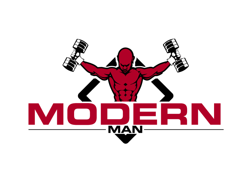 Modern Man logo design by ElonStark