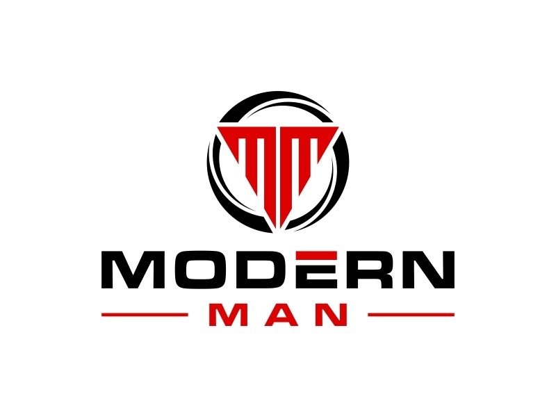 Modern Man logo design by funsdesigns
