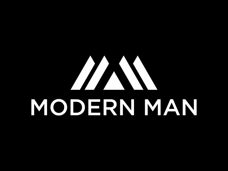 Modern Man logo design by y7ce