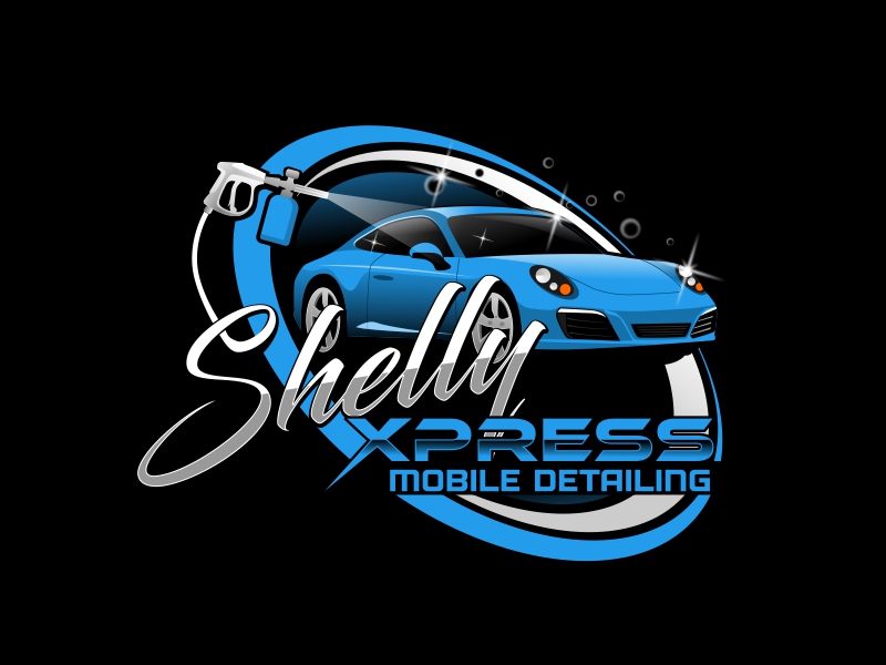 Shelly Xpress Mobile Detailing logo design by rizuki
