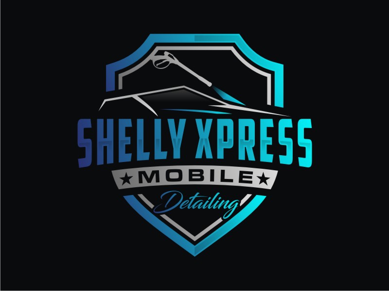 Shelly Xpress Mobile Detailing logo design by Artomoro