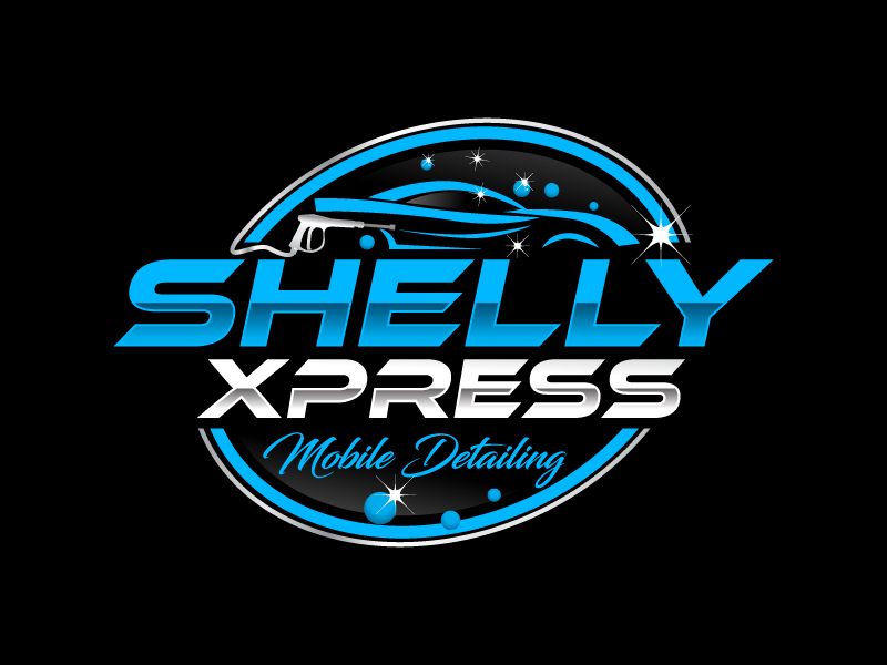 Shelly Xpress Mobile Detailing logo design by yans