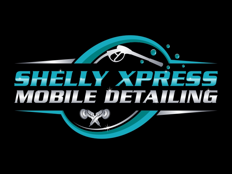 Shelly Xpress Mobile Detailing logo design by Kruger