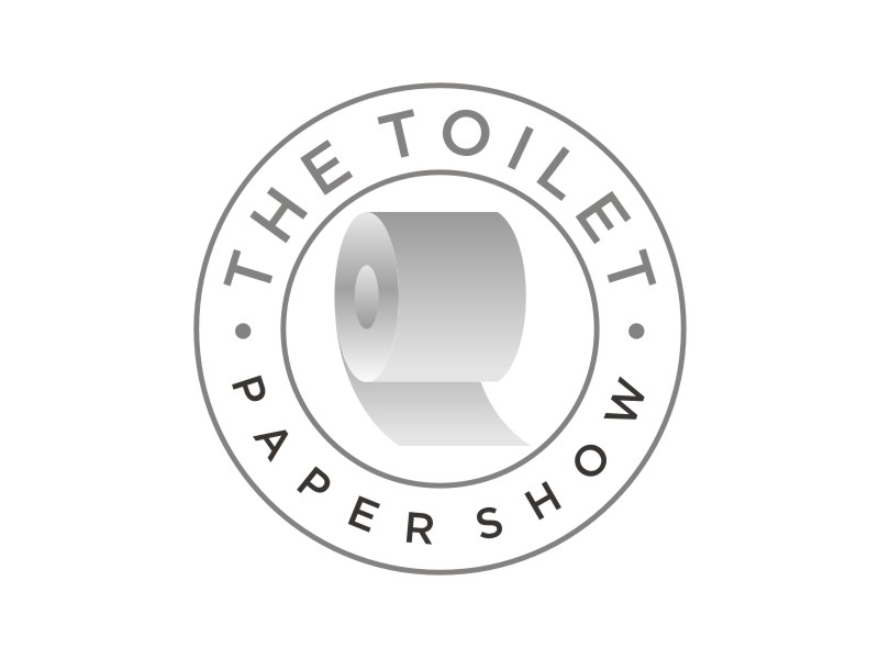 The Toilet Paper Show logo design by Artomoro