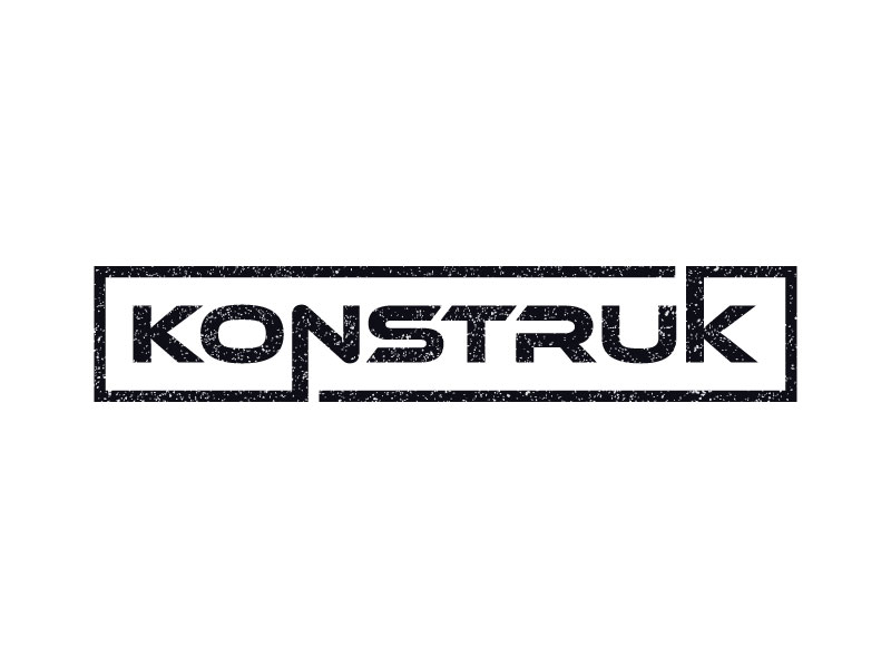Konstruk logo design by aryamaity