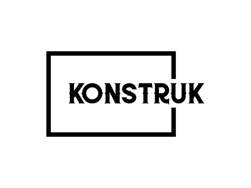 Konstruk logo design by aryamaity