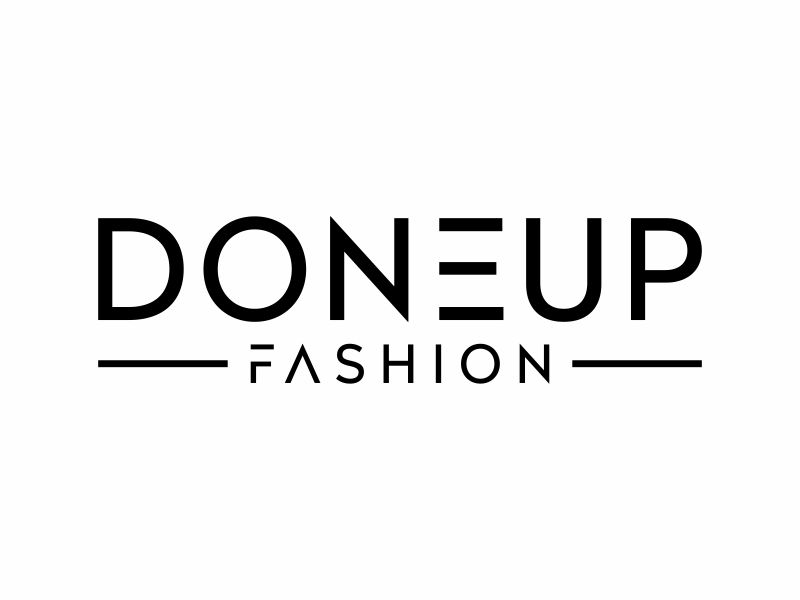 DoneUp Fashion logo design by y7ce