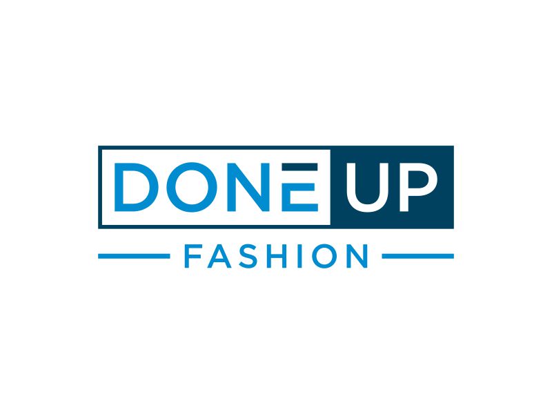 DoneUp Fashion logo design by p0peye