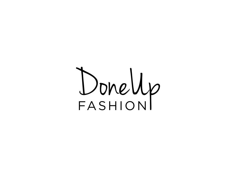 DoneUp Fashion logo design by valace