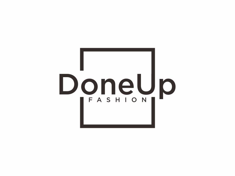 DoneUp Fashion logo design by josephira