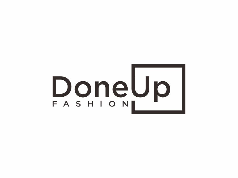 DoneUp Fashion logo design by josephira