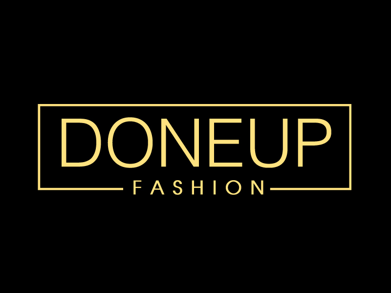 DoneUp Fashion logo design by ElonStark