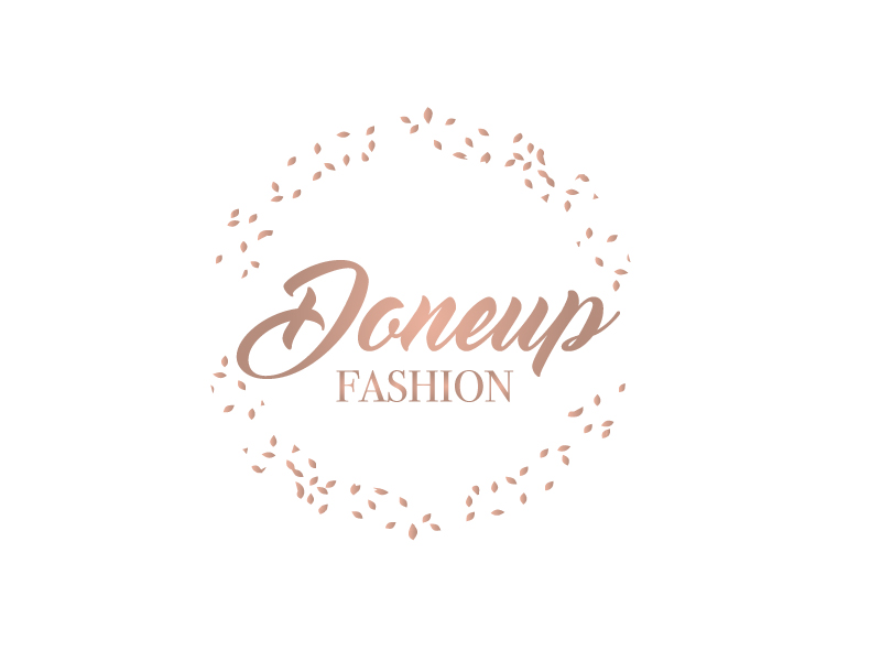 DoneUp Fashion logo design by ElonStark