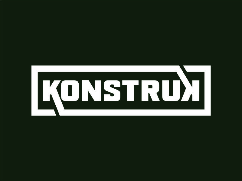 Konstruk logo design by up2date