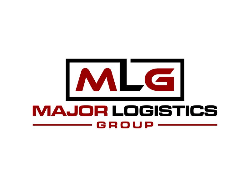 Major logistics group logo design by p0peye