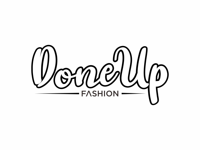 DoneUp Fashion logo design by qqdesigns