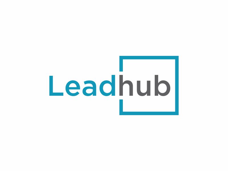 Leadhub logo design by hopee