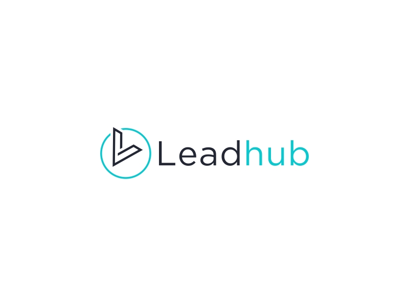 Leadhub logo design by GassPoll