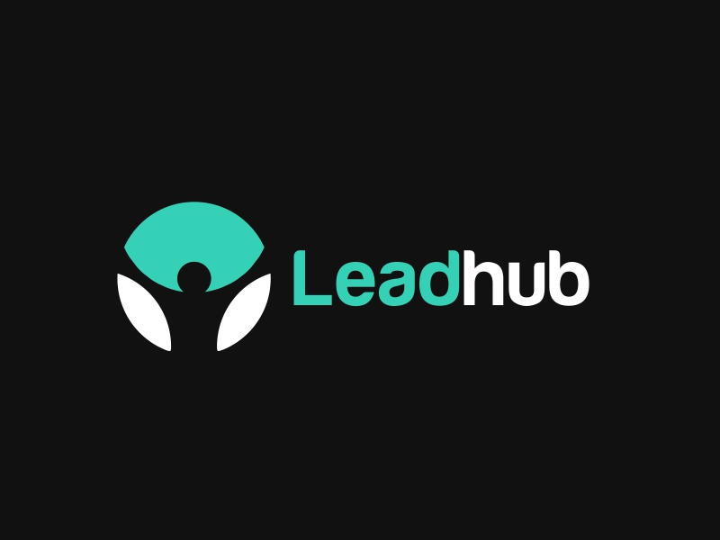 Leadhub logo design by serprimero