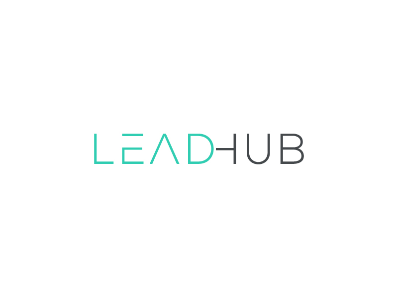 Leadhub logo design by yondi