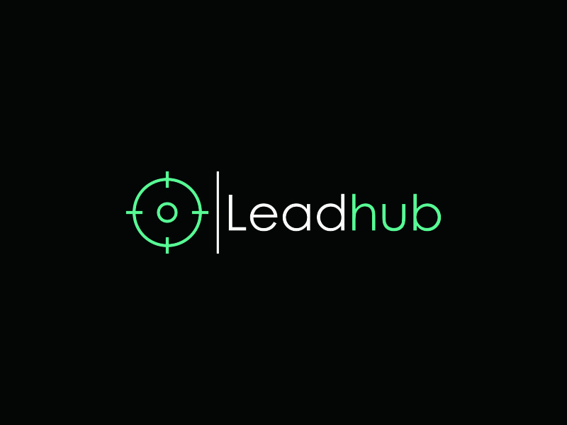 Leadhub logo design by blessings