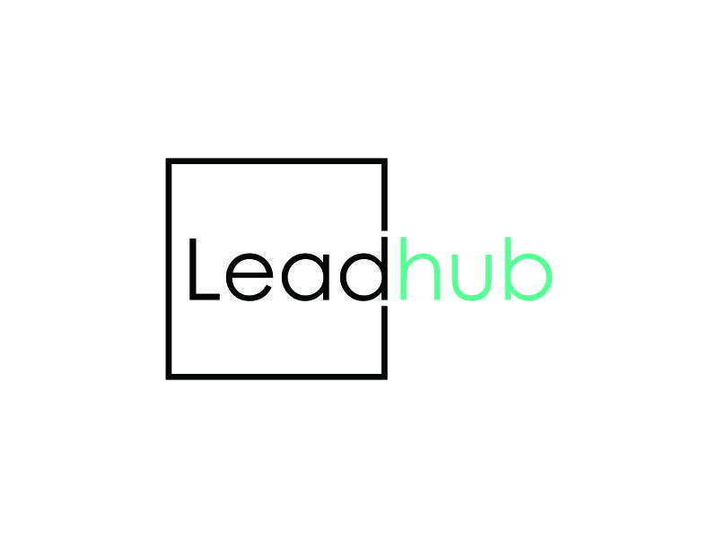 Leadhub logo design by blessings