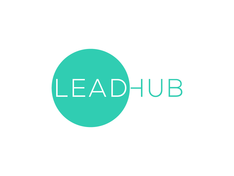 Leadhub logo design by yondi