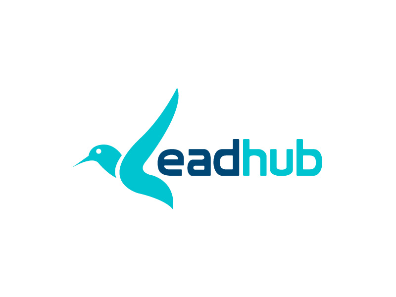 Leadhub logo design by czars