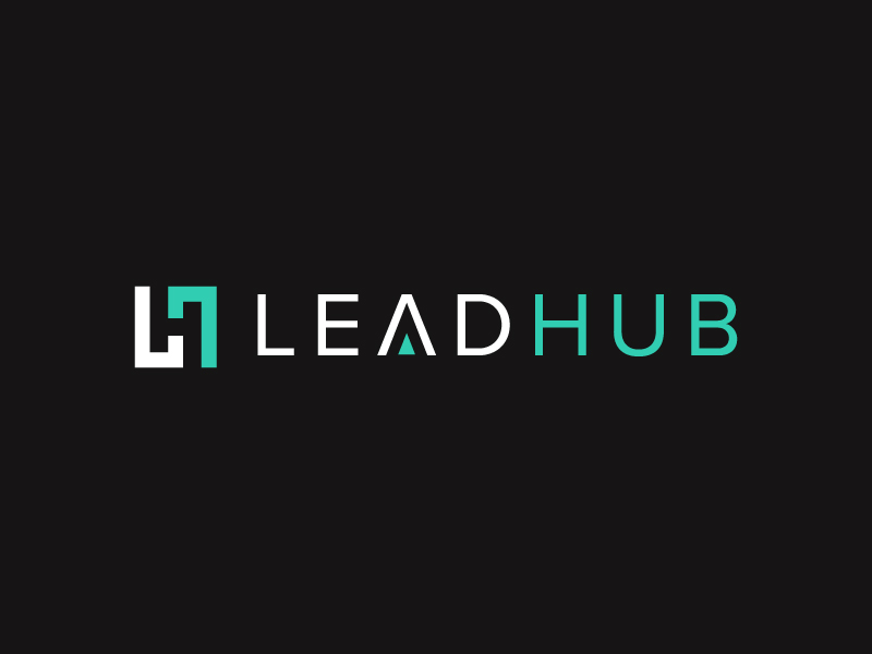 Leadhub logo design by jaize