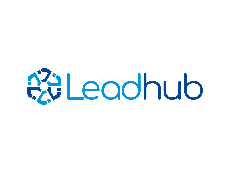 Leadhub logo design by cikiyunn