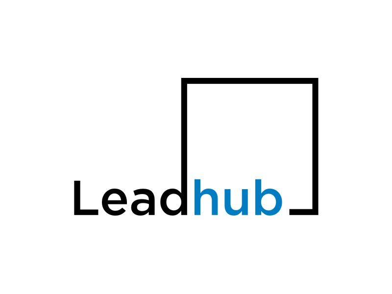 Leadhub logo design by sabyan