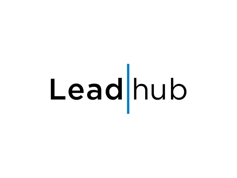 Leadhub logo design by sabyan