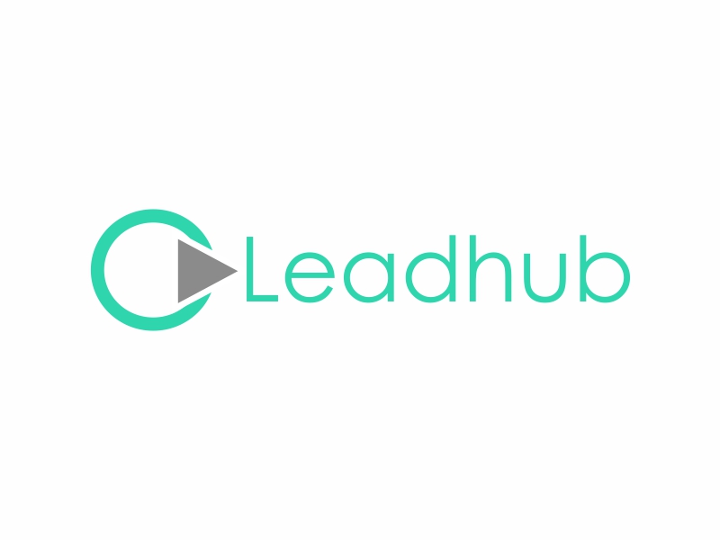 Leadhub logo design by Greenlight