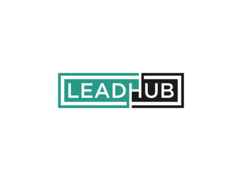 Leadhub logo design by jhason