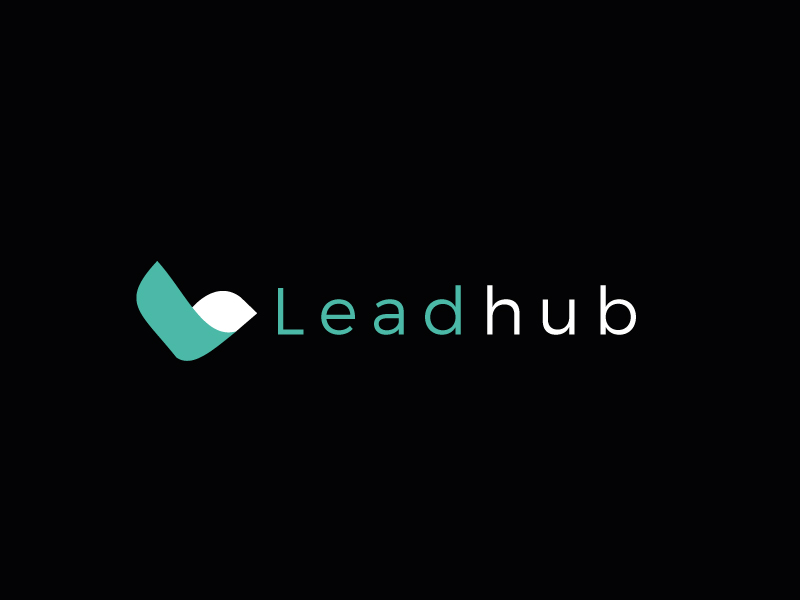 Leadhub logo design by samueljho