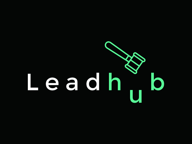 Leadhub logo design by azizah