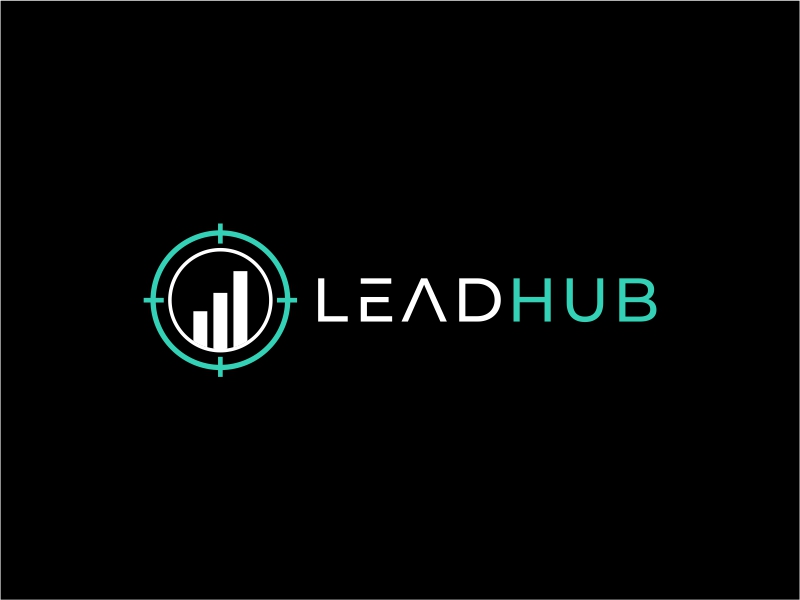 Leadhub logo design by mutafailan