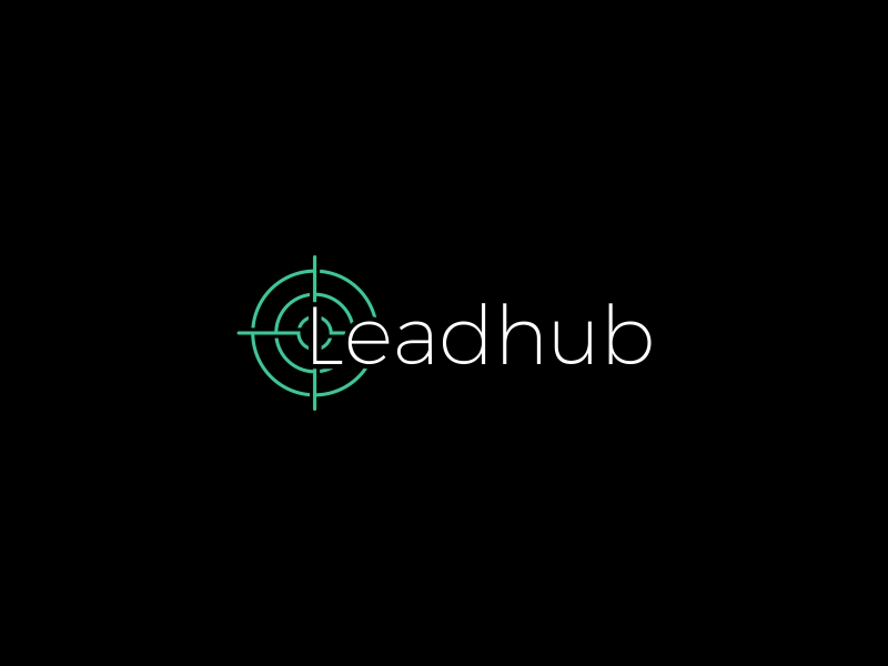 Leadhub logo design by ndndn