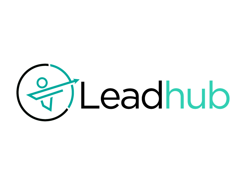 Leadhub logo design by Erasedink