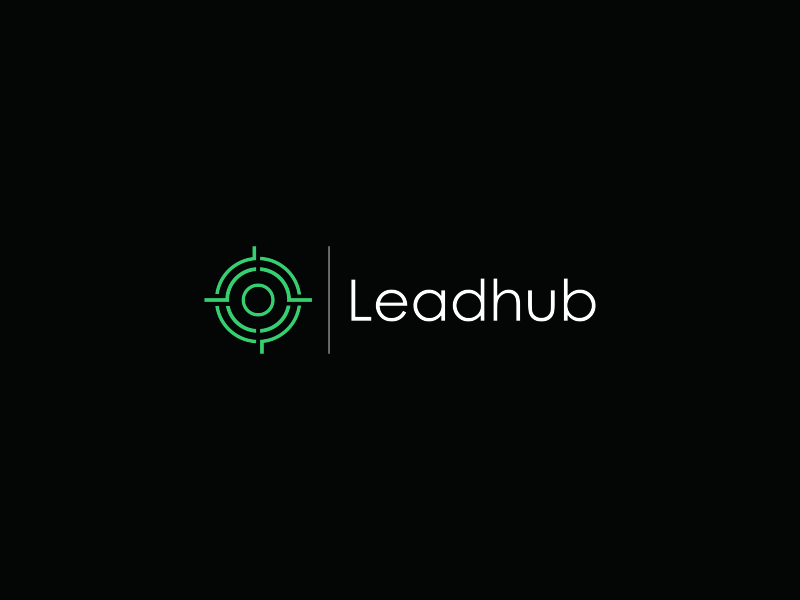 Leadhub logo design by pel4ngi