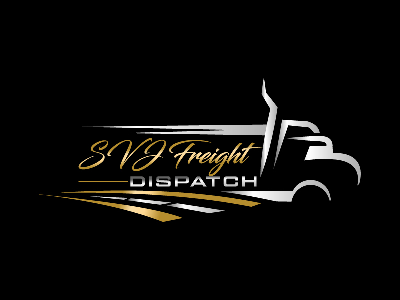SVJ Freight dispatch logo design by Erasedink