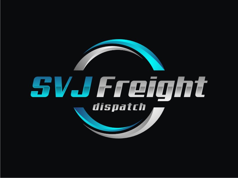 SVJ Freight dispatch logo design by Artomoro