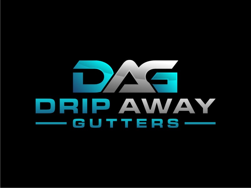 Drip Away Gutters logo design by Artomoro